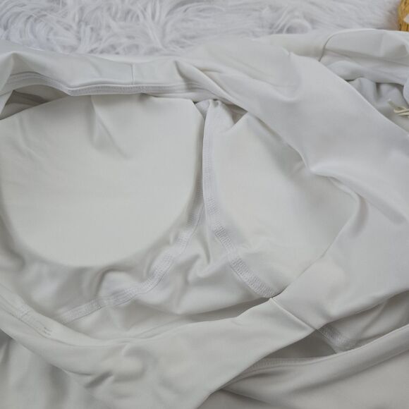 Adidas Tennis Y-Back Dress Womens Large 2 Piece With Shorts White New With Tags - Picture 13 of 16